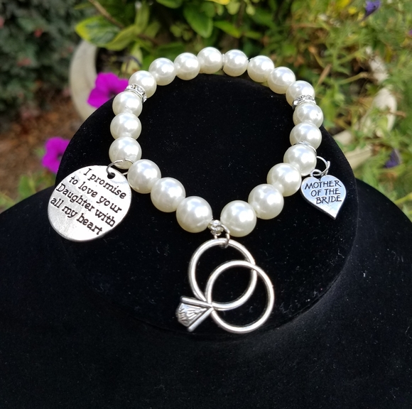 Wedding party jewelry,  mother of bride,  mother o - Picture 3 of 10